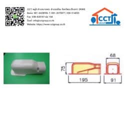 รางครอบท่อแอร์ PVC รหัส ST-65